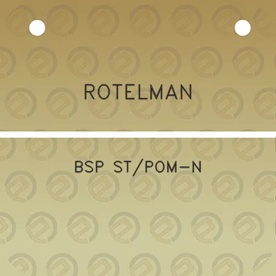 rotelman-bsp-stpom-n