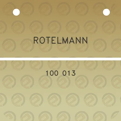 rotelmann-100-013