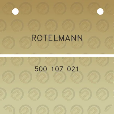 rotelmann-500-107-021