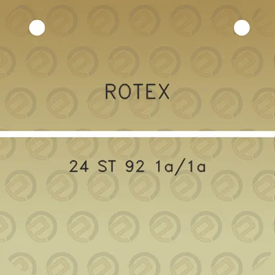 rotex-24-st-92-1a1a