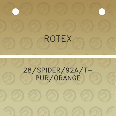 rotex-28spider92at-purorange