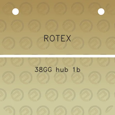 rotex-38gg-hub-1b