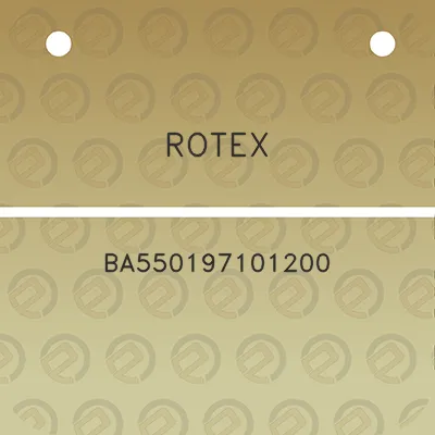 rotex-ba550197101200