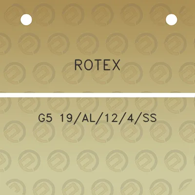 rotex-g5-19al124ss