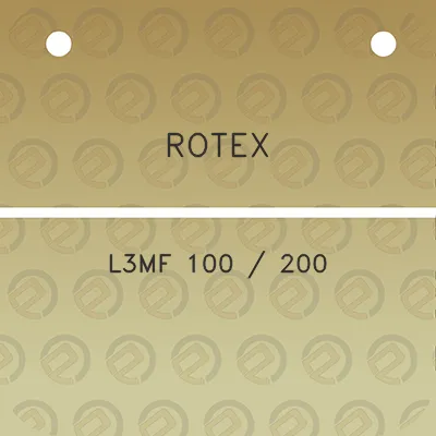 rotex-l3mf-100-200