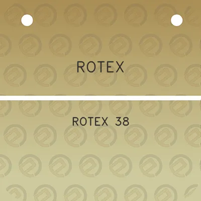 rotex-rotex-38