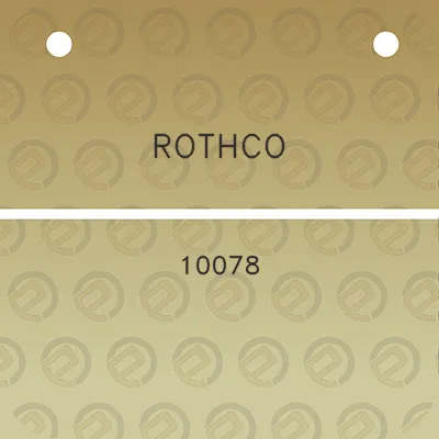 rothco-10078