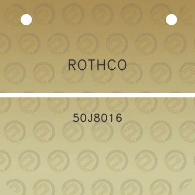 rothco-50j8016