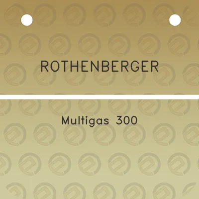 rothenberger-multigas-300