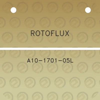 rotoflux-a10-1701-05l