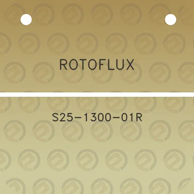 rotoflux-s25-1300-01r