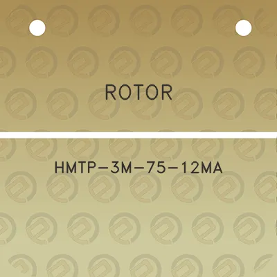 rotor-hmtp-3m-75-12ma