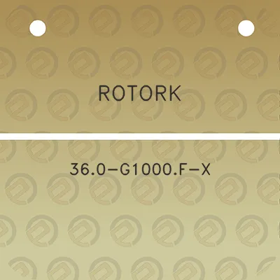 rotork-360-g1000f-x