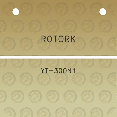 rotork-yt-300n1