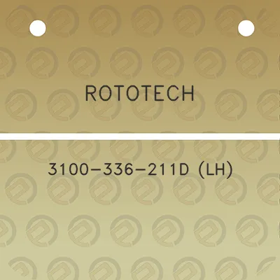 rototech-3100-336-211d-lh