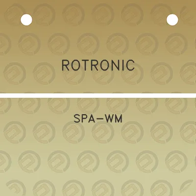 rotronic-spa-wm