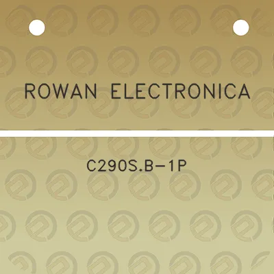 rowan-electronica-c290sb-1p