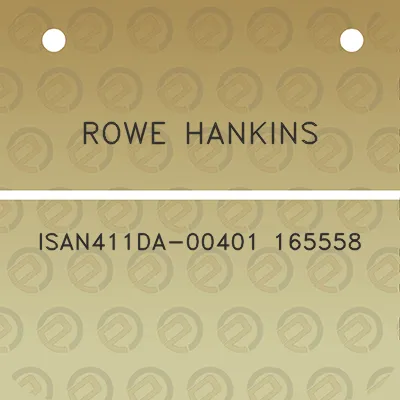 rowe-hankins-isan411da-00401-165558