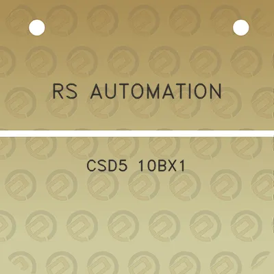 rs-automation-csd5-10bx1