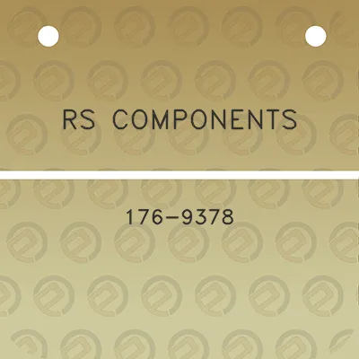 rs-components-176-9378