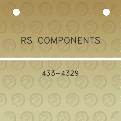 rs-components-433-4329