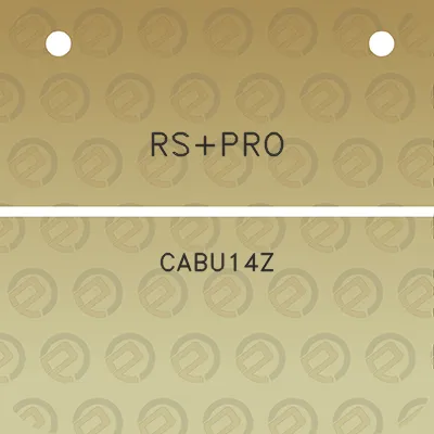 rspro-cabu14z