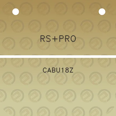 rspro-cabu18z