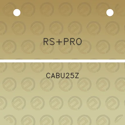 rspro-cabu25z