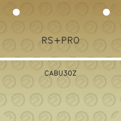 rspro-cabu30z