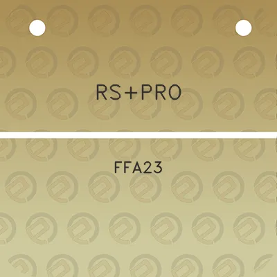 rspro-ffa23