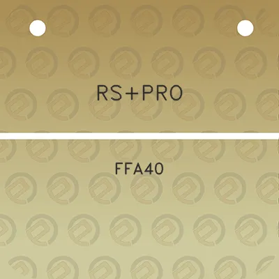 rspro-ffa40