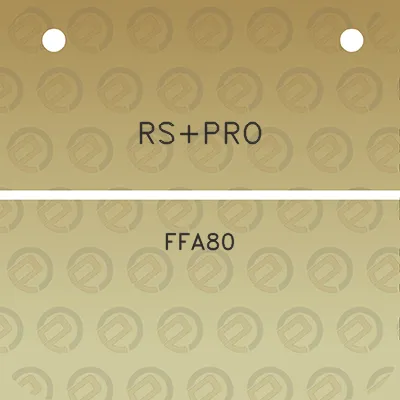 rspro-ffa80