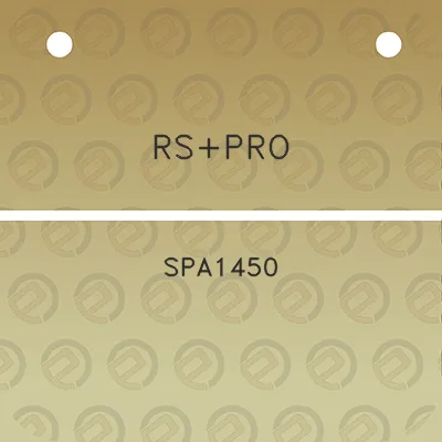 rspro-spa1450