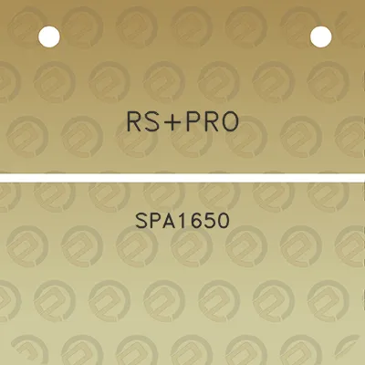 rspro-spa1650