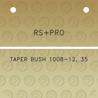 rspro-taper-bush-1008-12-35