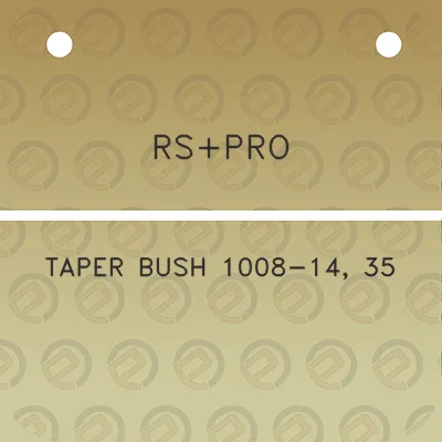 rspro-taper-bush-1008-14-35