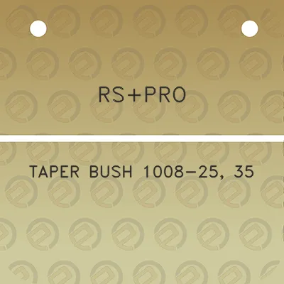 rspro-taper-bush-1008-25-35