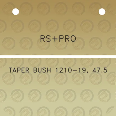 rspro-taper-bush-1210-19-475