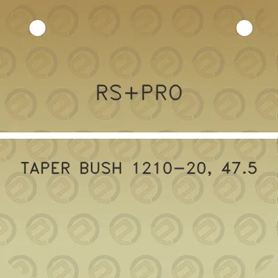 rspro-taper-bush-1210-20-475