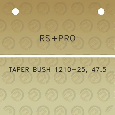 rspro-taper-bush-1210-25-475