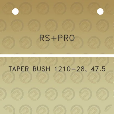 rspro-taper-bush-1210-28-475