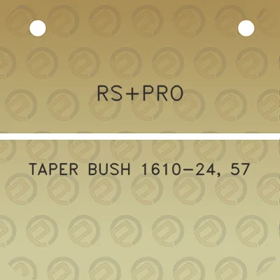 rspro-taper-bush-1610-24-57