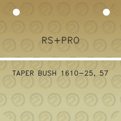 rspro-taper-bush-1610-25-57