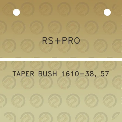 rspro-taper-bush-1610-38-57