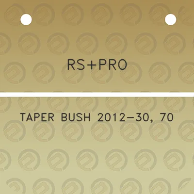 rspro-taper-bush-2012-30-70