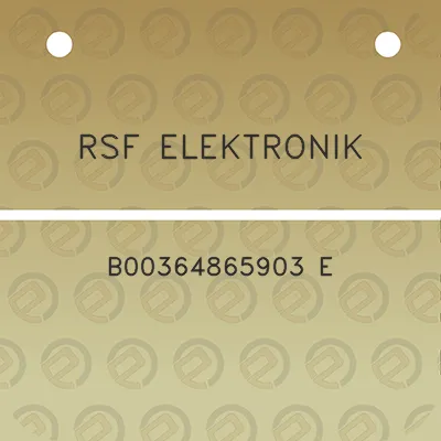 rsf-elektronik-b00364865903-e