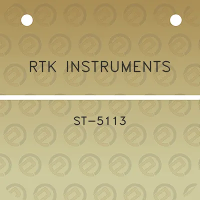 rtk-instruments-st-5113