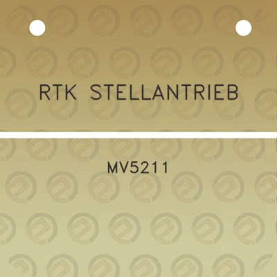 rtk-stellantrieb-mv5211