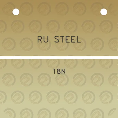 ru-steel-18n