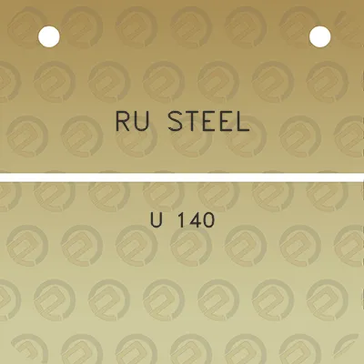 ru-steel-u-140